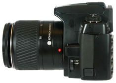 Konica Minolta 5D left side view