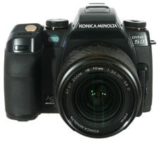 Konica Minolta 5D front view