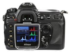 Nikon D200 rear view