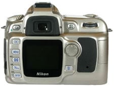 Nikon D50 rear view