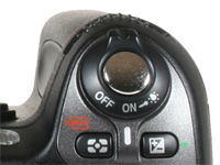 Nikon D80 on / off switch / shutter release