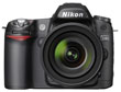 Nikon D80 - front view