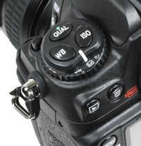 Nikon D300 - upper left controls