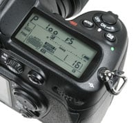 Nikon D300 - top right controls