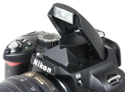 Nikon D60 flash