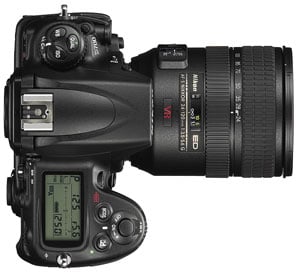 Nikon D700 - top view