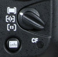 Nikon D700 - AF switch