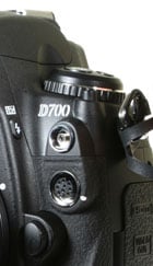 Nikon D700 - front ports