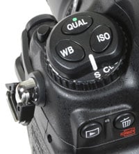 Nikon D700 - top left controls