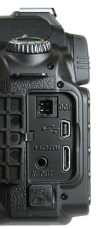 Nikon D90 - ports