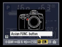 Nikon D90 - quick access