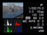 Olympus E-510 RGN histogram