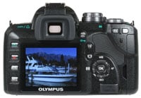 Olympus E-510 rear view