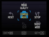 Olympus SP-550UZ shooting menu