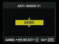 Olympus E3 - anti shock