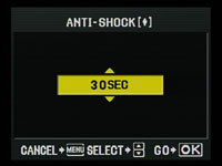 Olympus E3 - anti shock