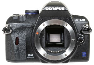 Olympus E420 - Lens mount