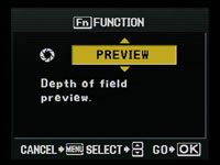 Olympus E520 - DOF preview