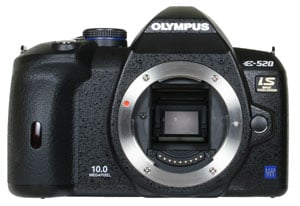 Olympus E-520 - Lens mount