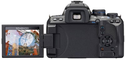 Olympus E-620 articulated screen