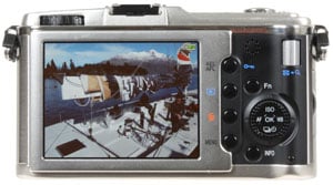 Olympus E-P1 - screen