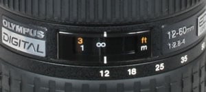 Olympus 12-60mm focusing window