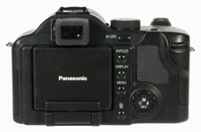 Panasonic DMC FZ30 rear view