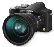 Panasonic FZ8 with wide angle converter lens