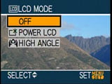 Panasonic FZ8 - mode menu