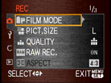 Panasonic L1 Film Mode