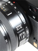 Panasonic L1 aperture ring