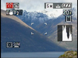 Panasonic DMC-TZ1 live histogram