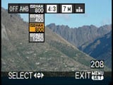 Panasonic Lumix DMC-TZ3 - ISO limit menu