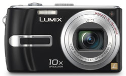 Panasonic Lumix TZ3 - front view