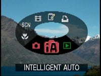 Panasonic FX33 - intelligent auto mode