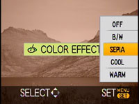 Panasonic FX500 - Colour effect