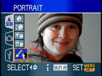 Panasonic FZ18 - Portrait creative menu