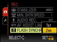Panasonic FZ28 - flash sync