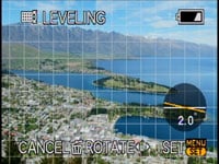 Panasonic FZ28 - leveling image
