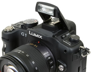 Panasonic Lumix DMC-G1 flash