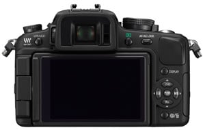 Panasonic Lumix DMC-G1 - rear view