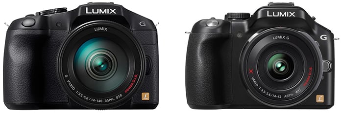 Panasonic Lumix G6 vs G5