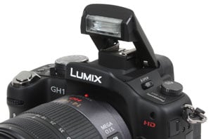 Panasonic Lumix DMC-GH1 flash