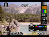 Pentax K10D Playback Filter screen