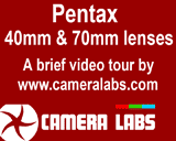 Click here for the Pentax 40 & 70mm lens video tour