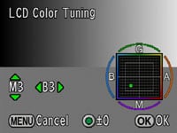 Pentax K20D - LCD tuning