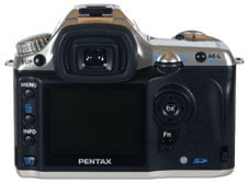 Pentax *istDL rear view