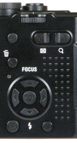 Sigma DP1 - rear controls