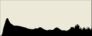 Sony A100 Histogram D-range off