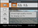 Sony Cyber-shot DSC-H9 video mode